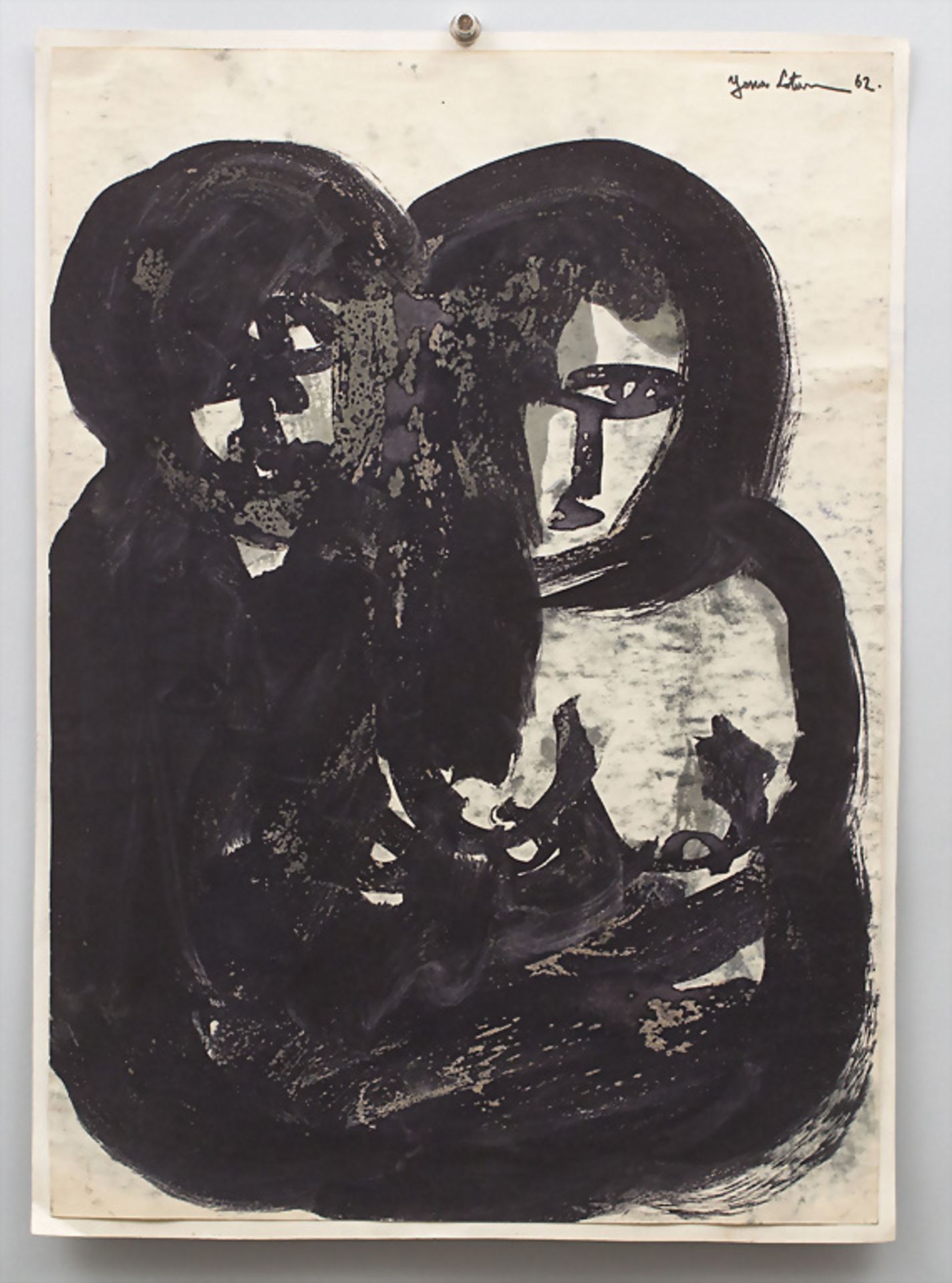 Yona LOTAN (1926-1998), 'Paar' / 'Couple', 1962