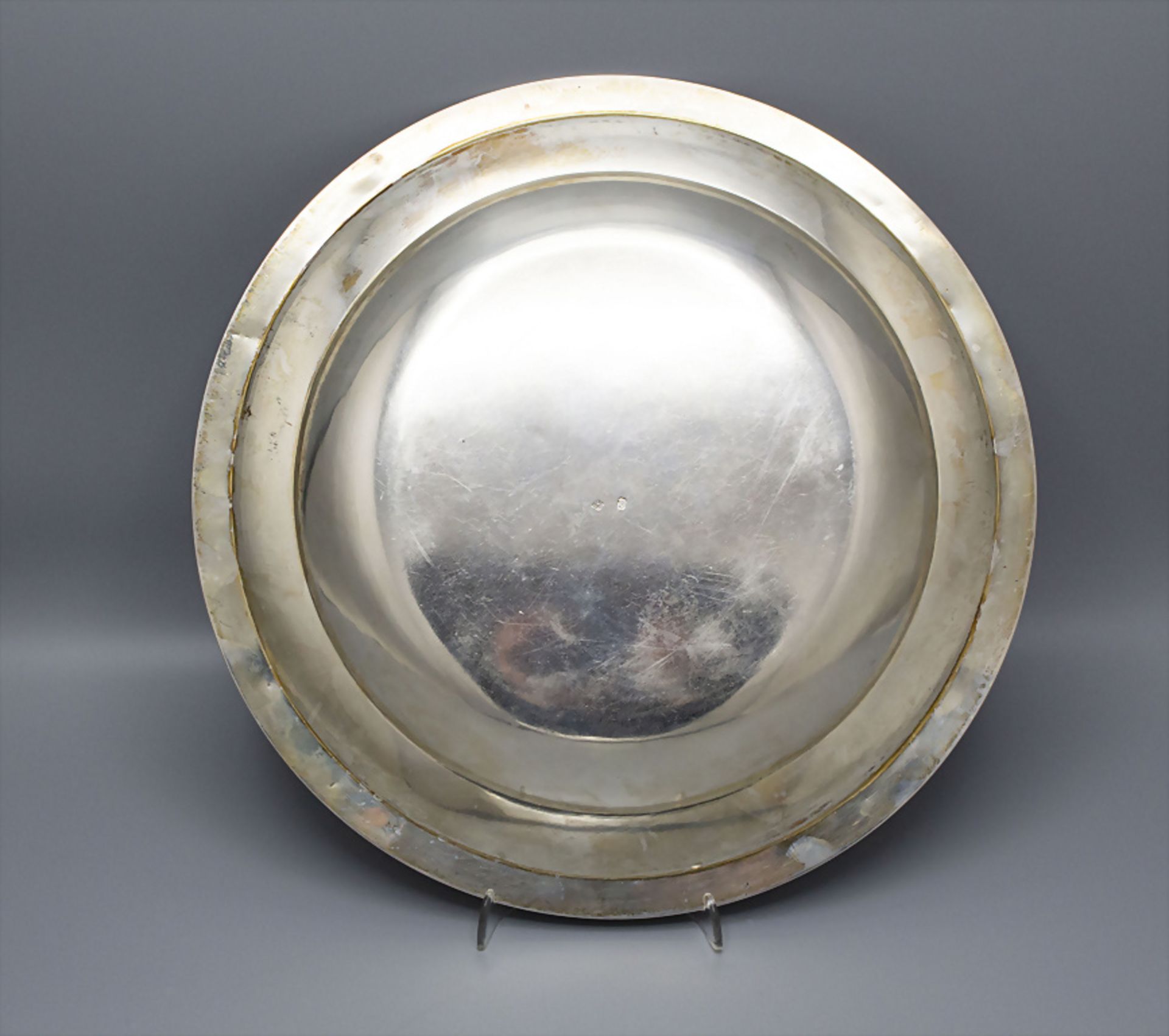 Runde Platte / A silver tray, Alexandre Thierry, 1823-1839 - Bild 2 aus 5