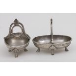 Paar Salieren / A pair of open salts, Paris, um 1900