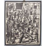 Yona LOTAN (1926-1998), 'Abstract Composition', 1966