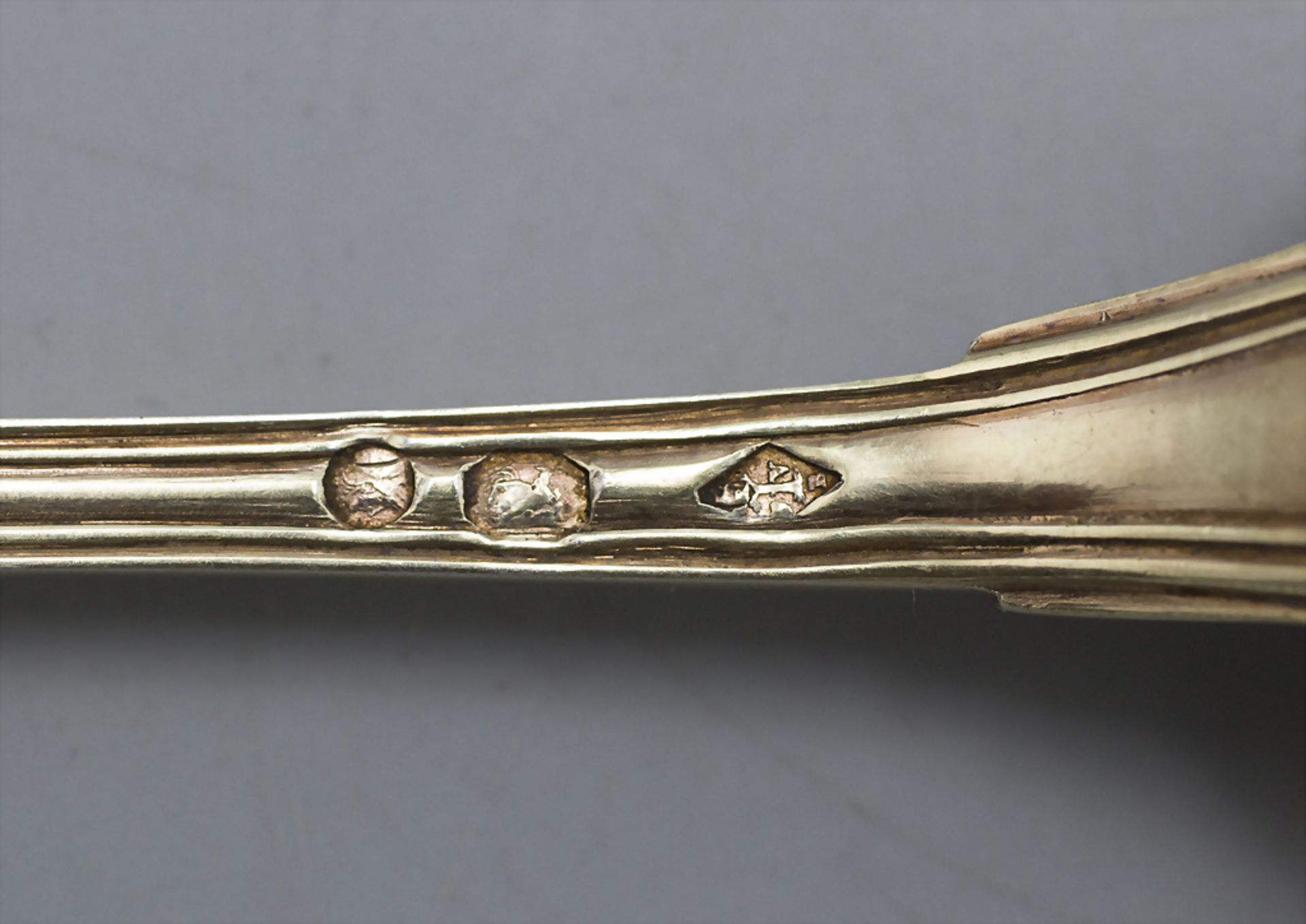 10 Teelöffel / 10 silver tea spoons, Edme Dupont, Paris, 1798-1809 - Image 2 of 4