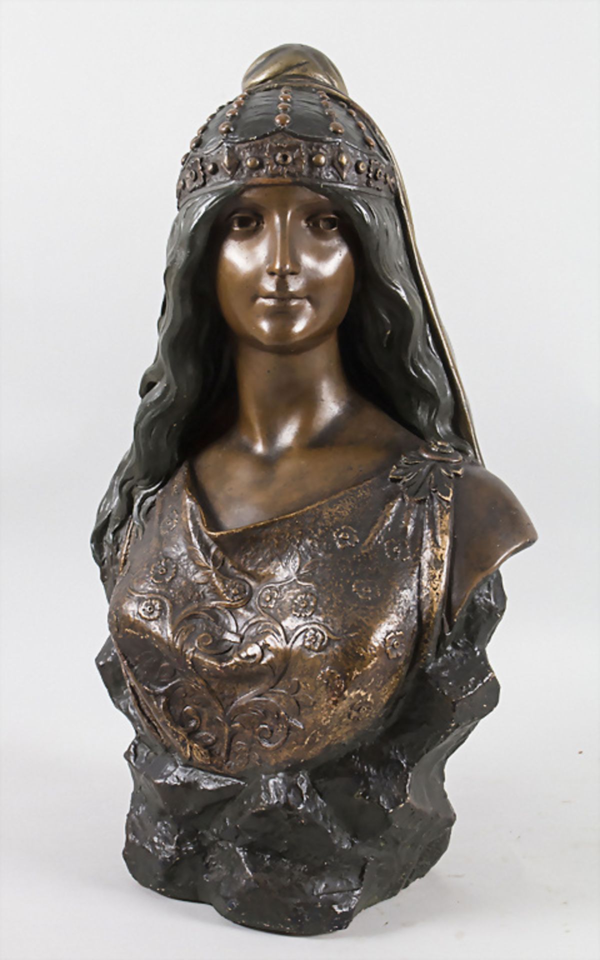 Stuccokeramik 'Die Perle des Serail' / A sculpture 'The pearl of Seraglio', nach P. Caussé, um 1880