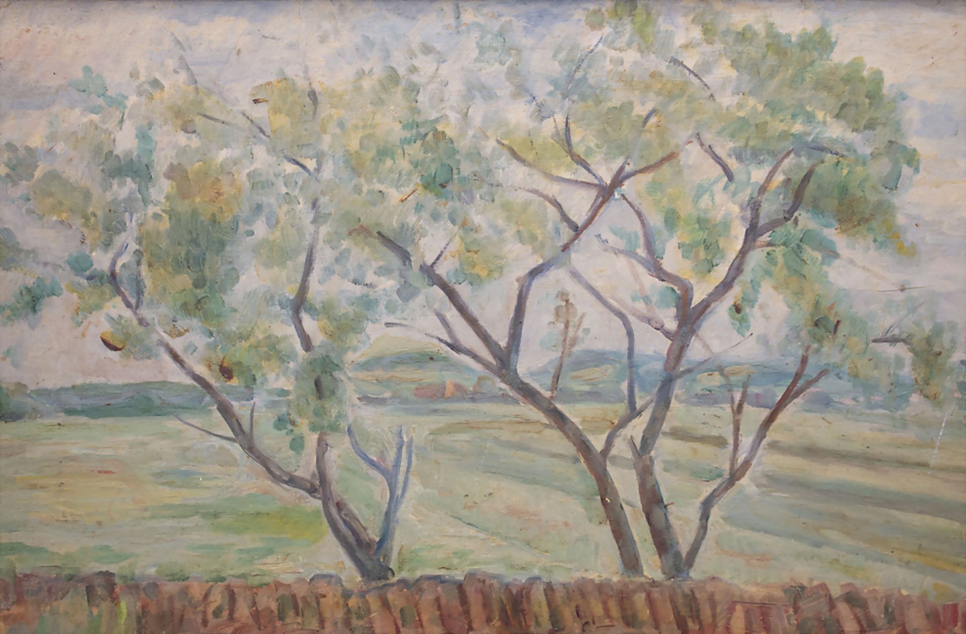 Michel ADLEN (1898-1980), 'Landschaft mit Bäumen' / 'landscape with trees', 1945 - Image 3 of 5