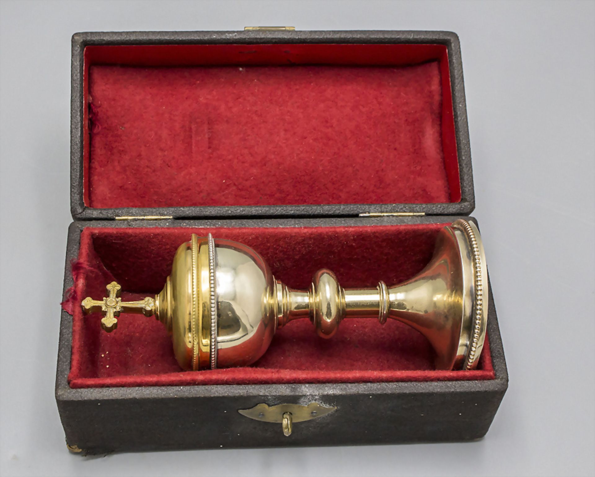 Kleiner Messkelch / A small silver chalice, Frankreich, nach 1839 - Image 2 of 8