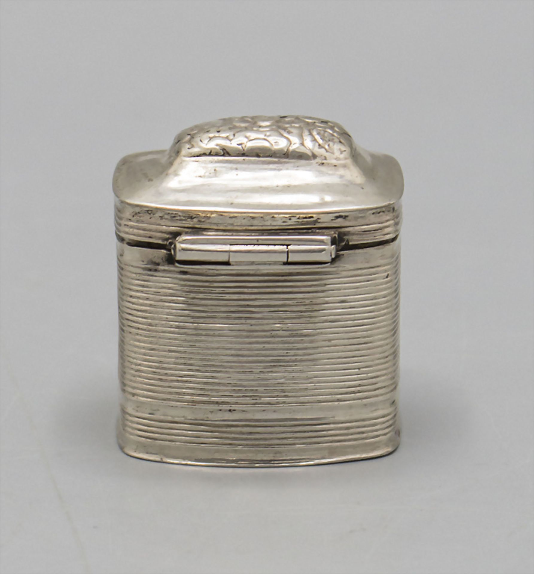 Loderein Dose / A Dutch silver loderein box, Niederlande / Nederland, 1852 - Image 3 of 8