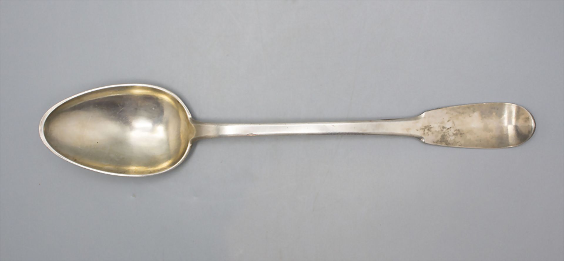 Ragout Löffel / Cuillère à ragout en argent massif / A large silver serving spoon, Pierre ...