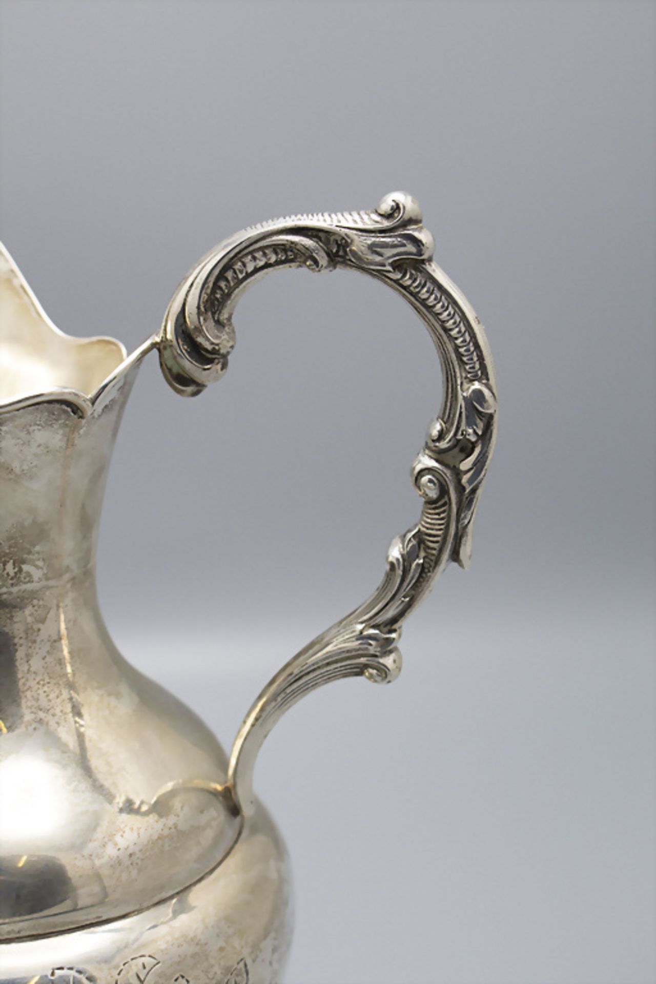 Schenkkrug / A silver jug, Spanien, 20. Jh. - Bild 5 aus 6