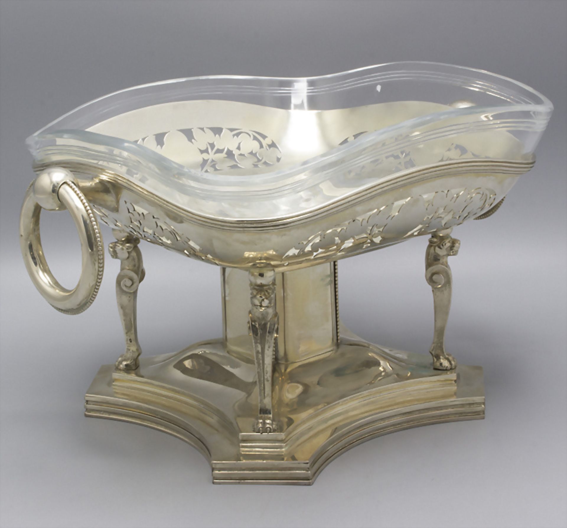 Obstschale / A silver fruit bowl, Wien, um 1925 - Image 3 of 9