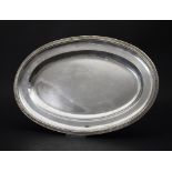 Ovale Platte / A large silver tray, Wolfers Frères, Brüssel, um 1936