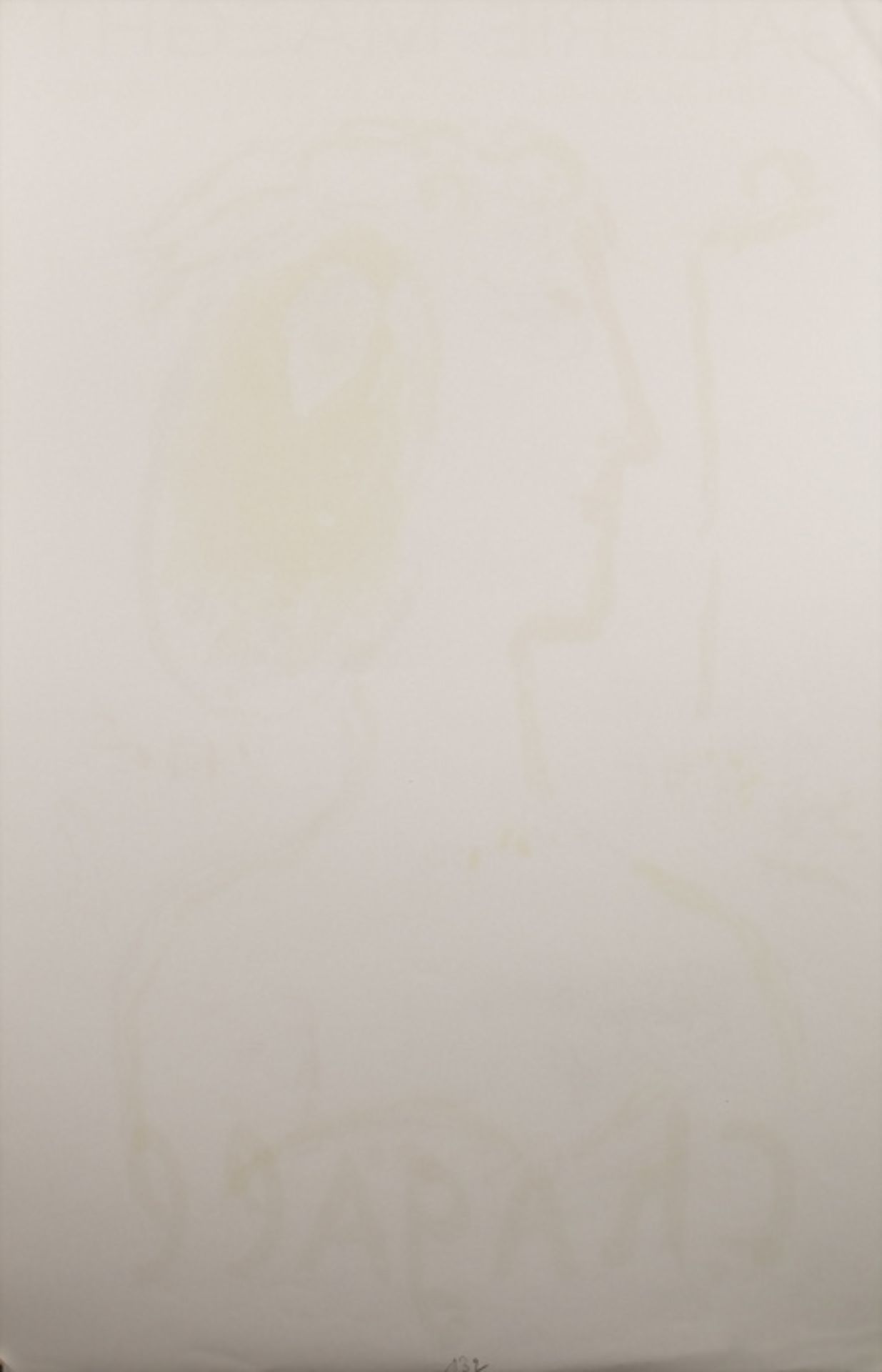 Marc CHAGALL (1887-1985), Ausstellungsplakat / Exhibition poster, Galerie Maeght, Paris, 1972 - Image 2 of 2