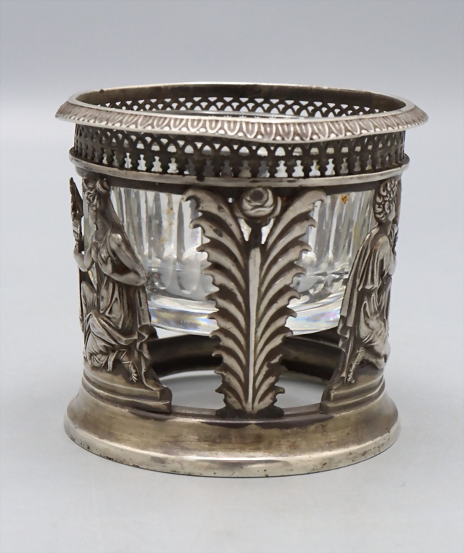 Empire Saliere / A silver Empire salt cellar, Denis Garreau, Paris, um 1817-1819 - Bild 2 aus 7