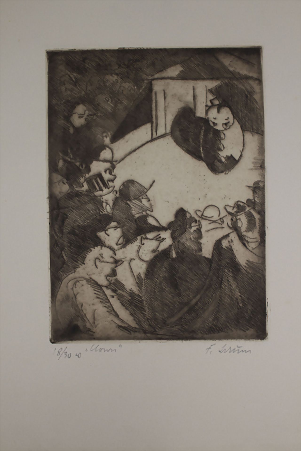 Konvolut aus drei Radierungen / A set of three etchings, 20. Jh. - Image 2 of 7