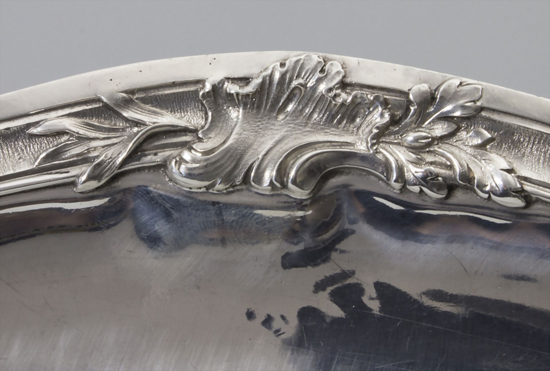 Tablett / A silver tray, Jean Baptist Harleux, Paris, um 1870 - Bild 5 aus 10