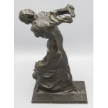 Félix VOULOT (1865-1926), Der Tanz / La danse, Altkirch (Elsaß), um 1900