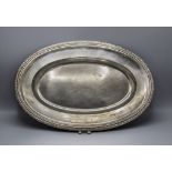 Ovale Platte / An oval silver platter, Josef Carl Ritter von Klinkosch, Wien / Vienna, um 1900