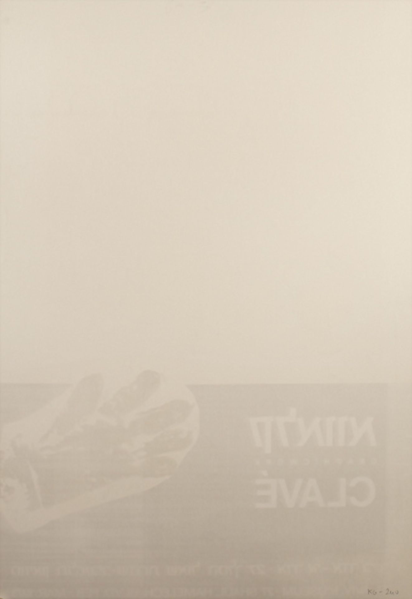 Antoni CLAVÉ (1913-2005), Ausstellungsplakat / Exhibition poster, The Tel Aviv Museum, 1973 - Bild 2 aus 2