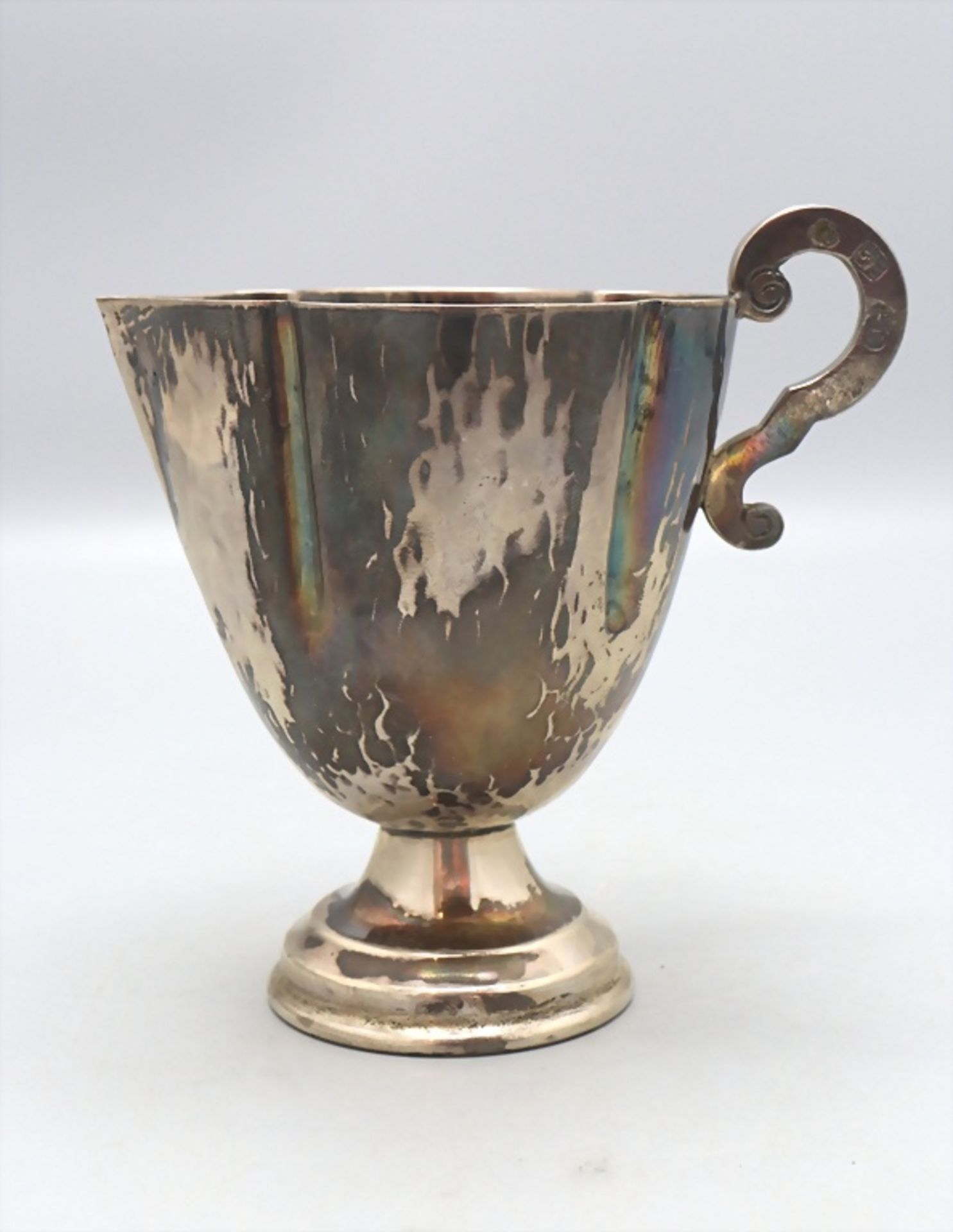 Kleine Silberkanne / A small silver jug, wohl Hamburg, Anfang 20. Jh.