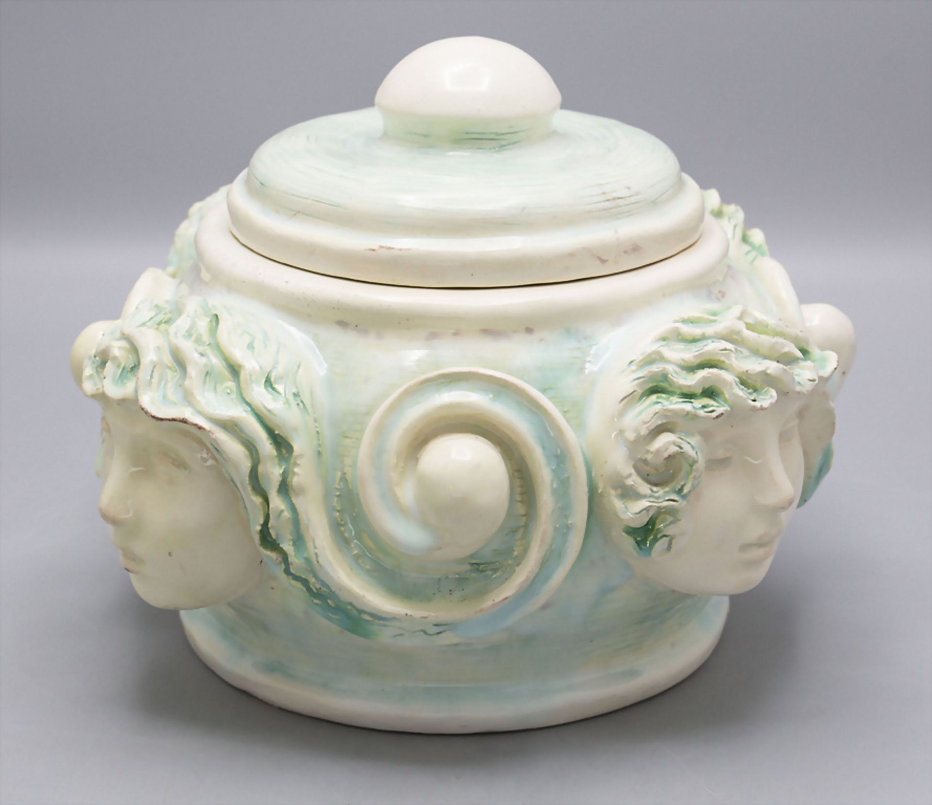 Deckeldose / A lidded ceramic box, René BUTHAUD (1886-1986) zugeschr., Frankreich, um 1925 - Image 2 of 5