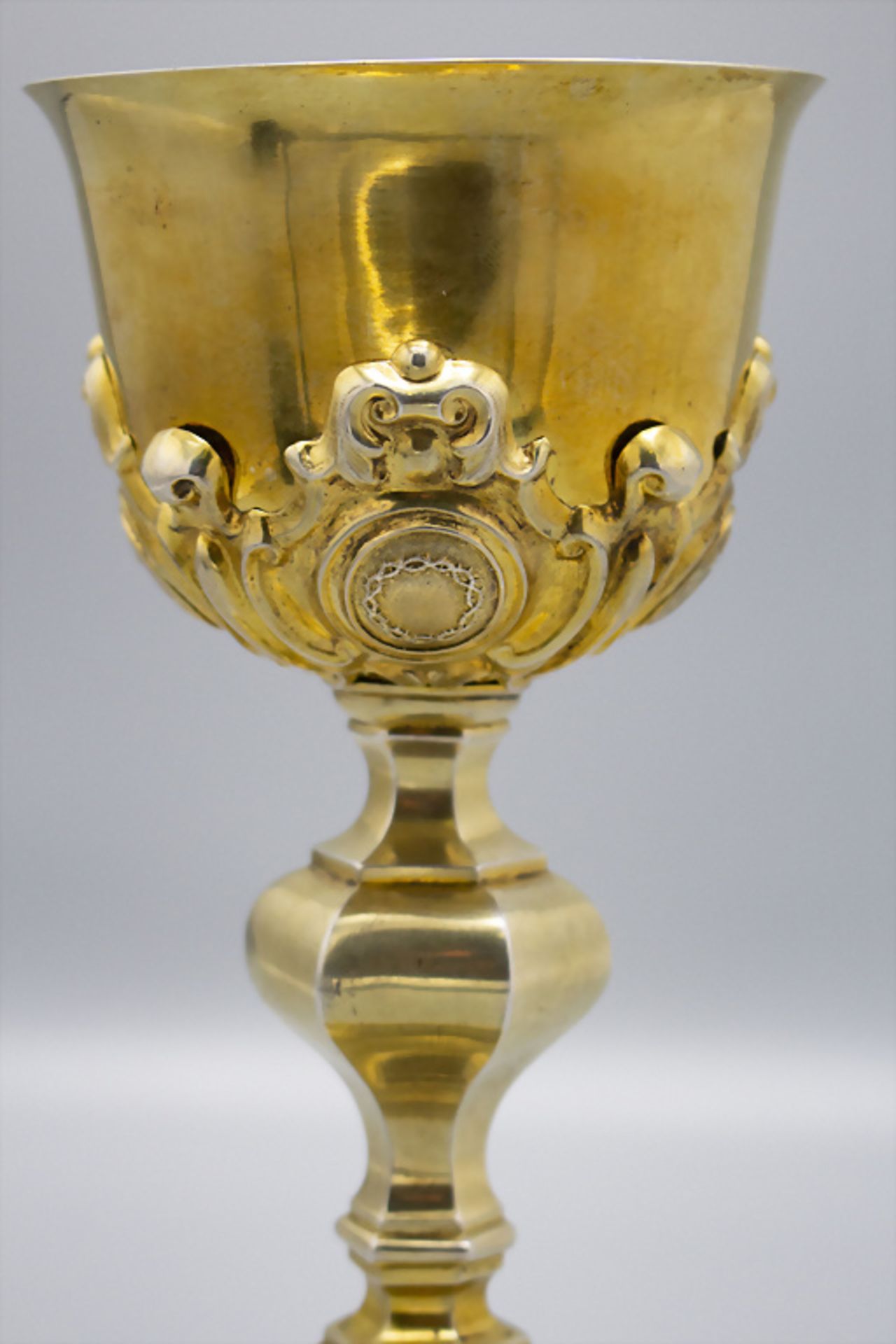 Messkelch / A silver chalice, Pueschel, Annaberg, um 1840 - Image 3 of 5
