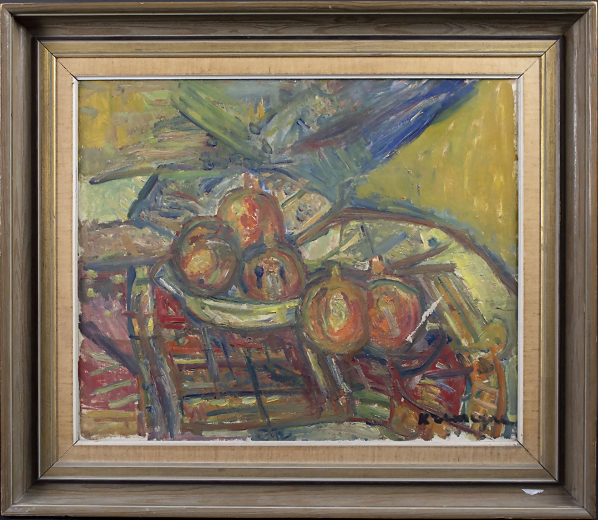 Pinchus KREMEGNE (1890-1981), 'Stillleben mit Zitrusfrüchten' / 'Still life with citrus fruits' - Image 2 of 5