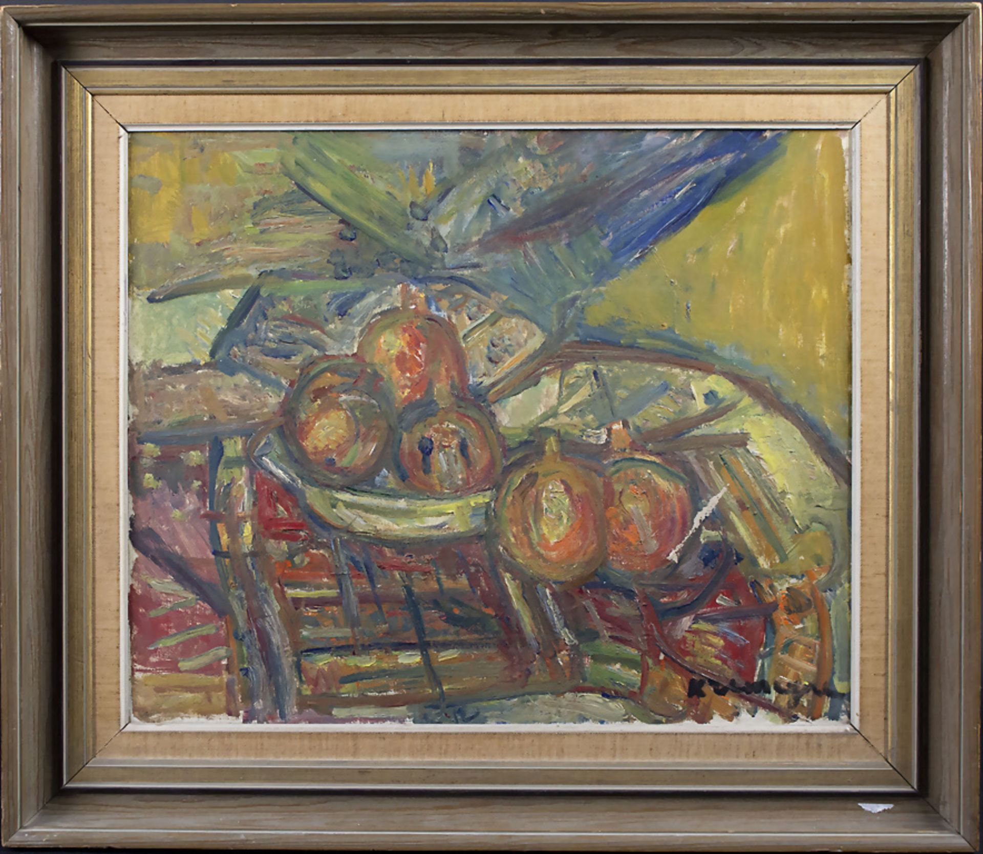 Pinchus KREMEGNE (1890-1981), 'Stillleben mit Zitrusfrüchten' / 'Still life with citrus fruits' - Bild 2 aus 5