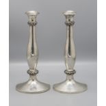 Paar Biedermeier Leuchter / A pair of silver candlesticks, Carl Sander, Wien, 1840