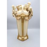 Figürliche Jugendstil Vase / A figural Art Nouveau vase, Royal Dux, Bohemia/Böhmen, um 1900