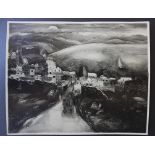 Reuven Rubin (1893-1974), Gemäldefoto 'Israelische Landschaft', 1928