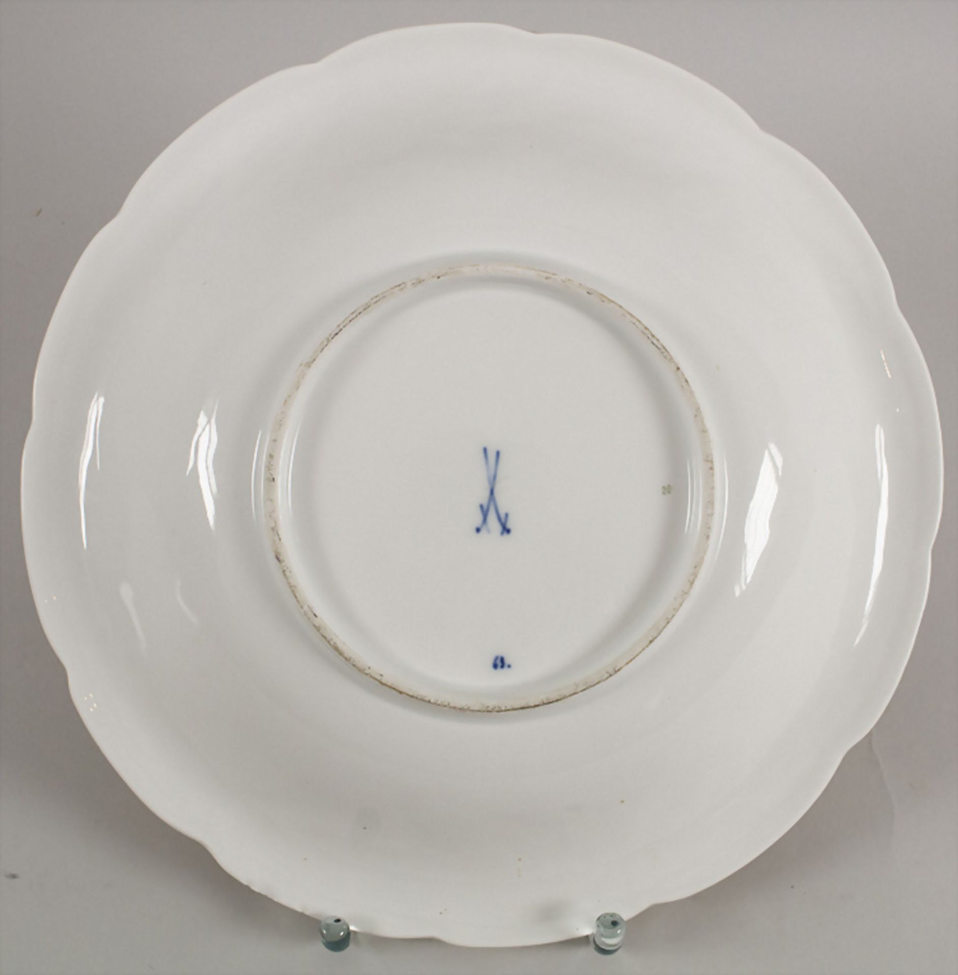Prunkteller / A splendor plate, Meissen, 1860-1924 - Bild 2 aus 2