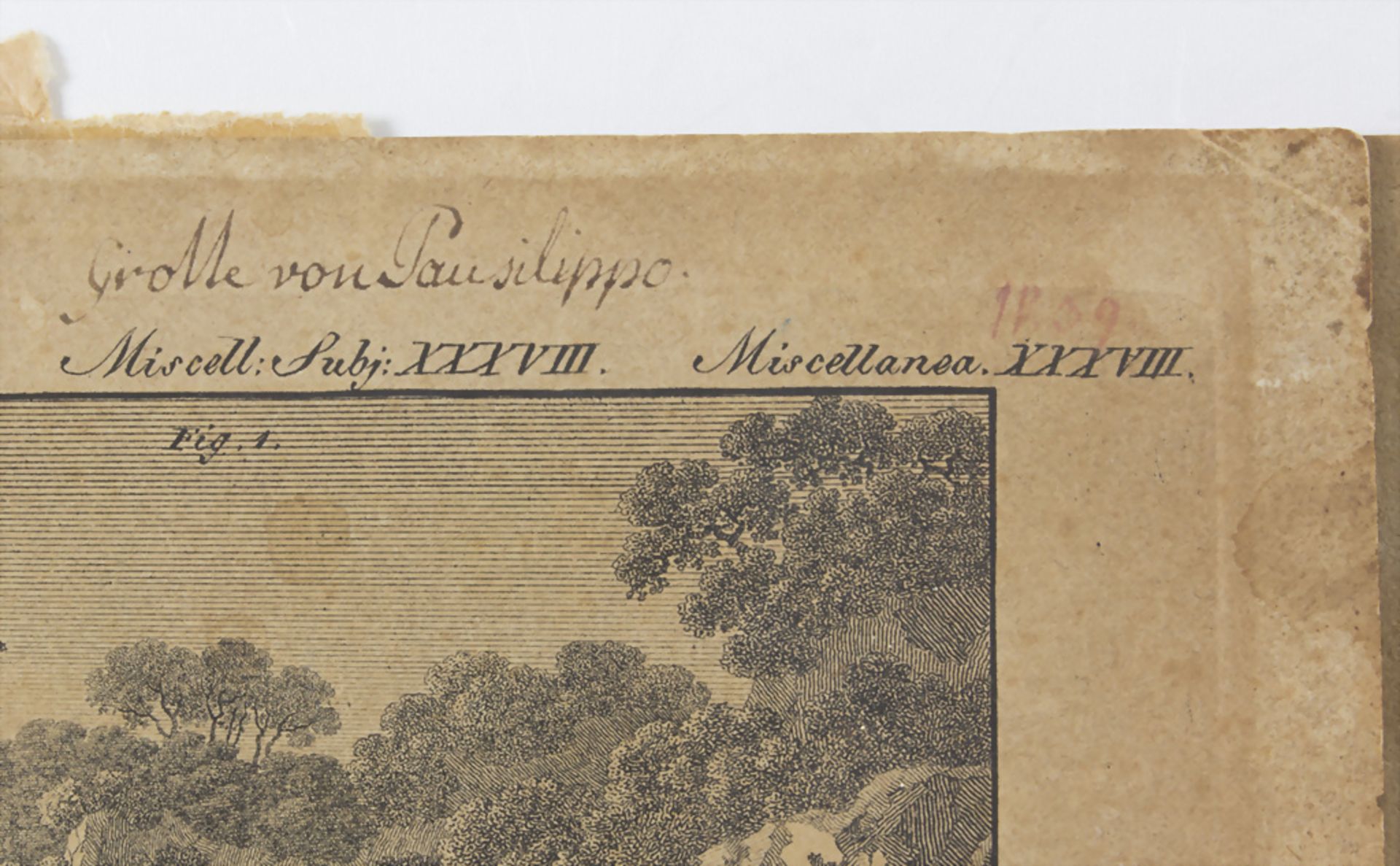 Drei Blätter Druckgrafiken / Three prints, 1802 - Image 5 of 8