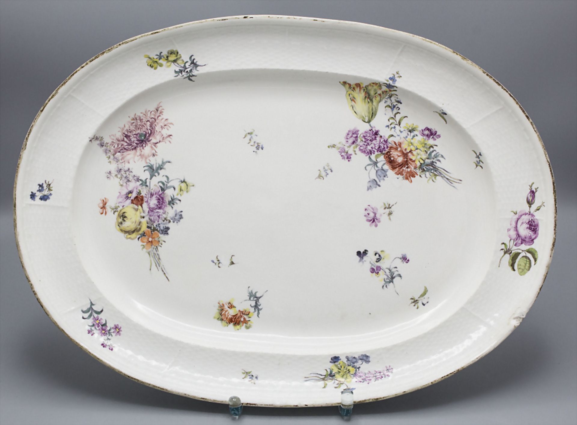 Große Servierplatte / A large serving plate, Meissen, um 1750