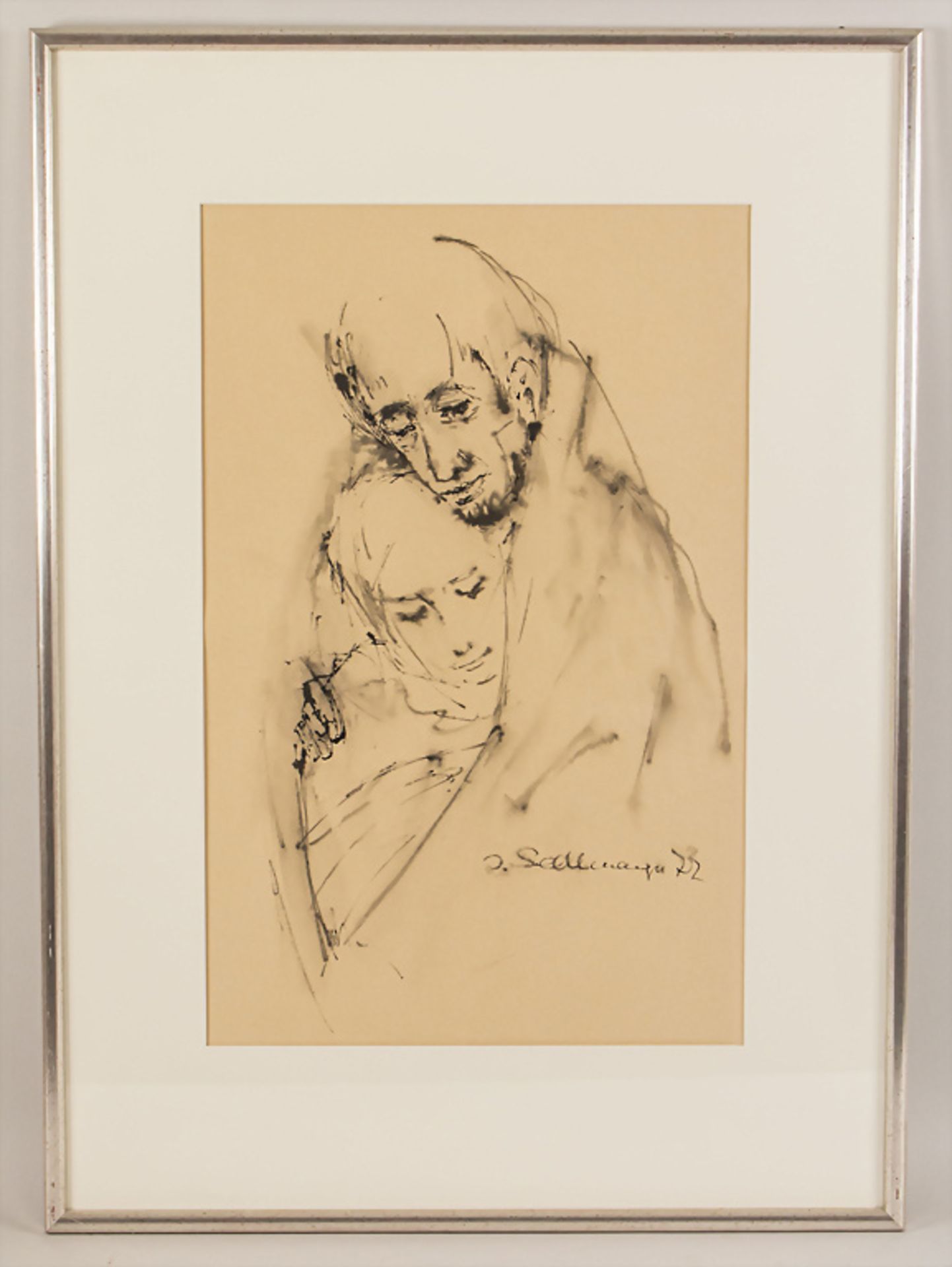 Ingeborg SEDLMAYR (*1921), 'Umarmung' / 'Hug' - Bild 2 aus 4