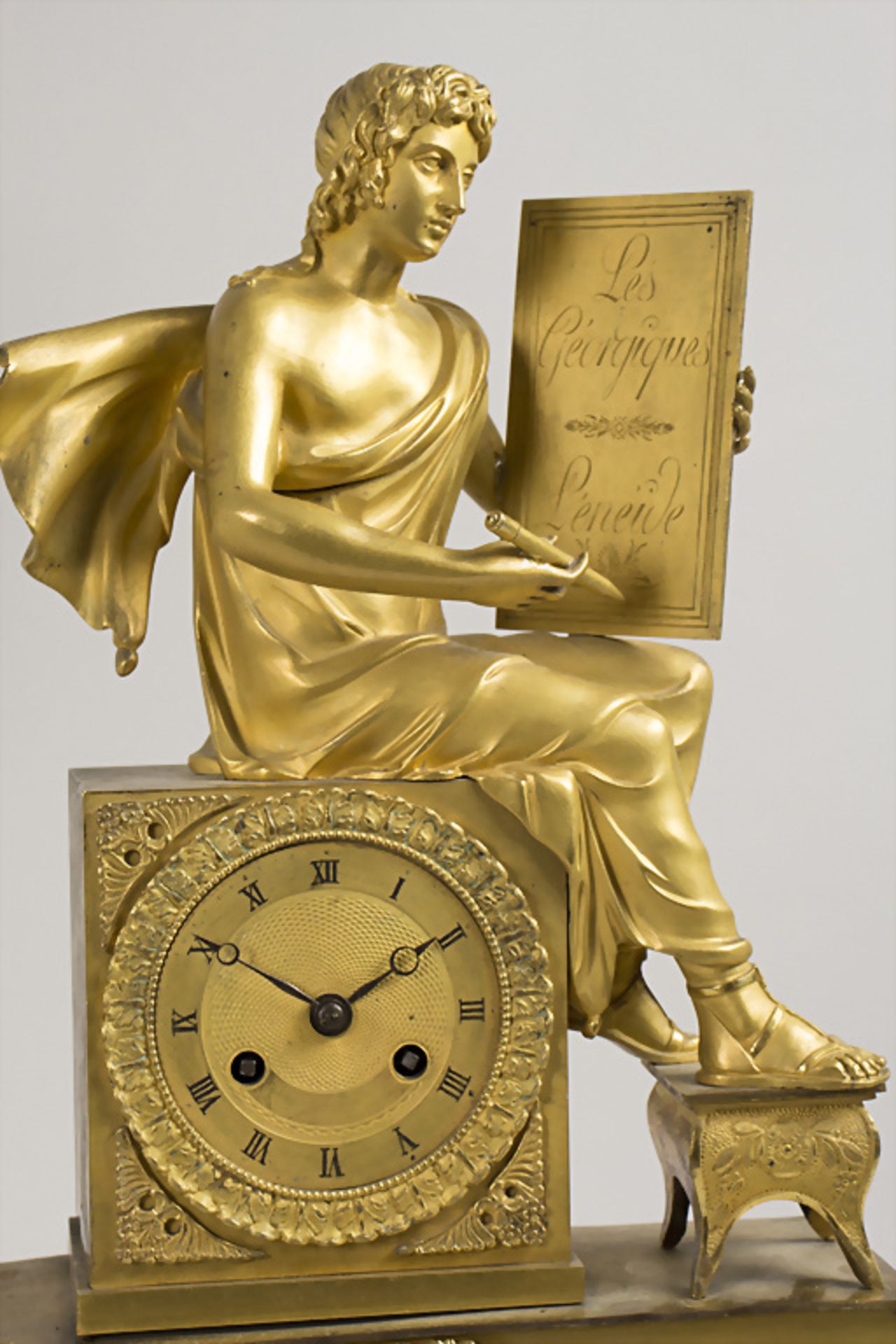 Pendule, Époque Restauration, Frankreich, um 1820 - Bild 2 aus 5