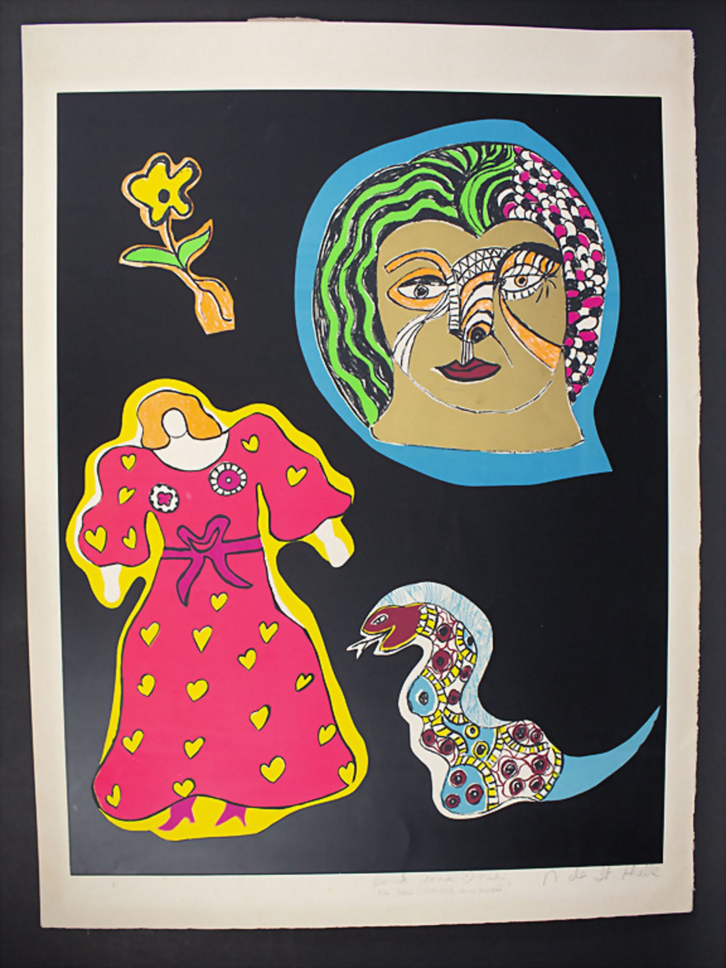 Niki de SAINT-PHALLE (1930-2002), 'Le Serpent' (Nana Power), 1970 - Image 2 of 4