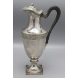 Weinkrug / A silver wine jug, Paris, 19. Jh.