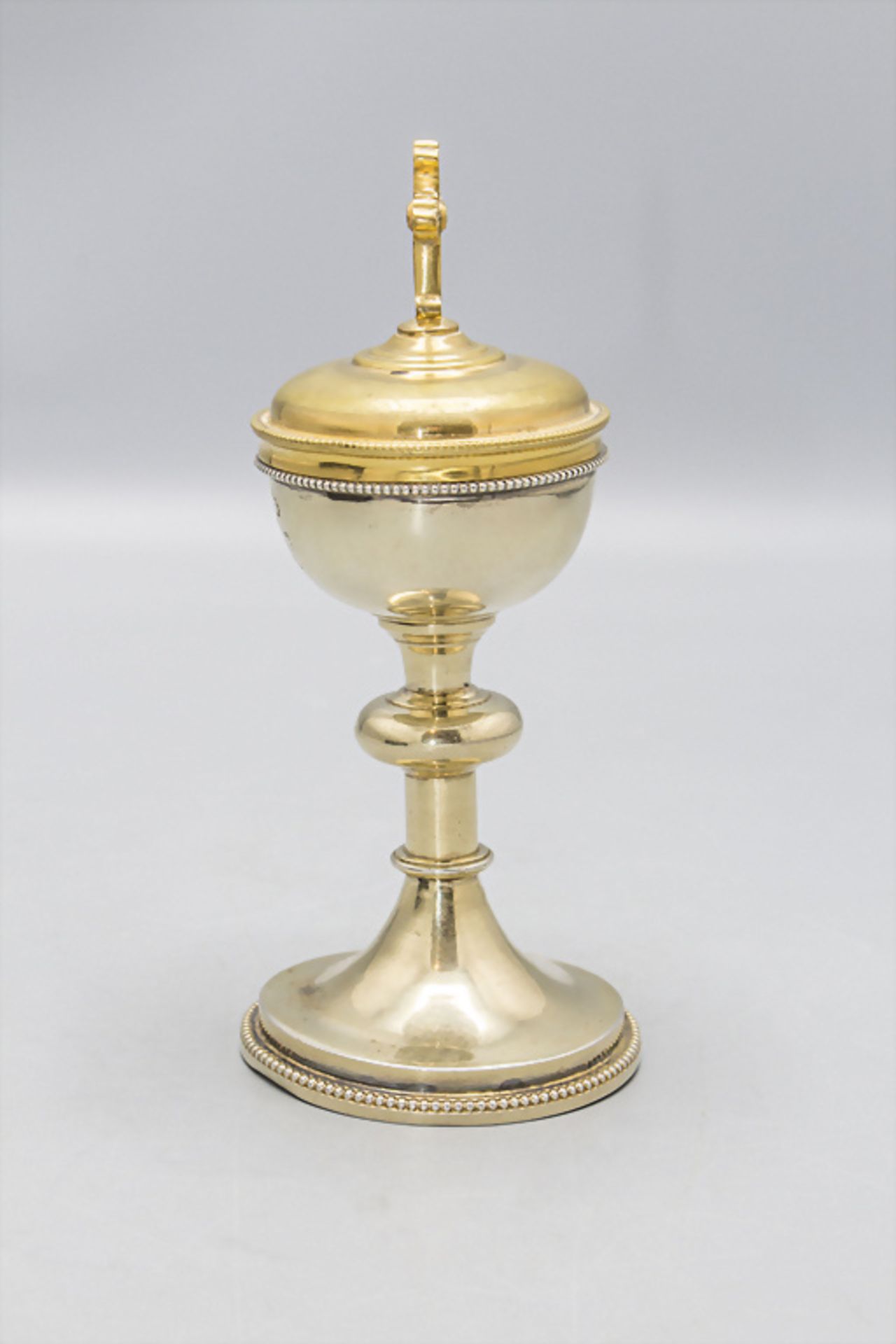 Kleiner Messkelch / A small silver chalice, Frankreich, nach 1839 - Image 3 of 8