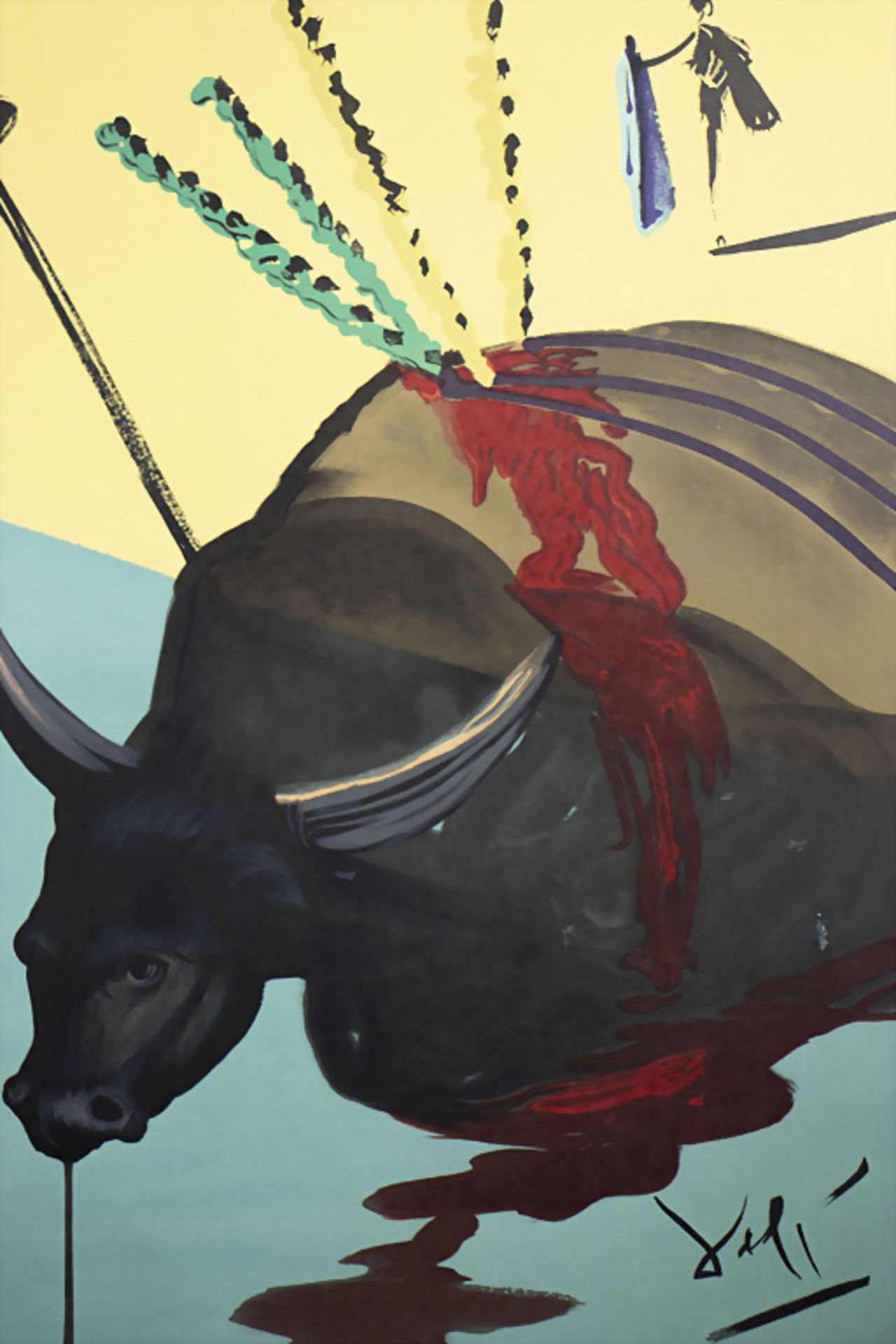 Salvador DALI (1904-1989), 'Der Stier ist tot' / 'The bull is dead', aus Carmen, 1970 - Image 5 of 6