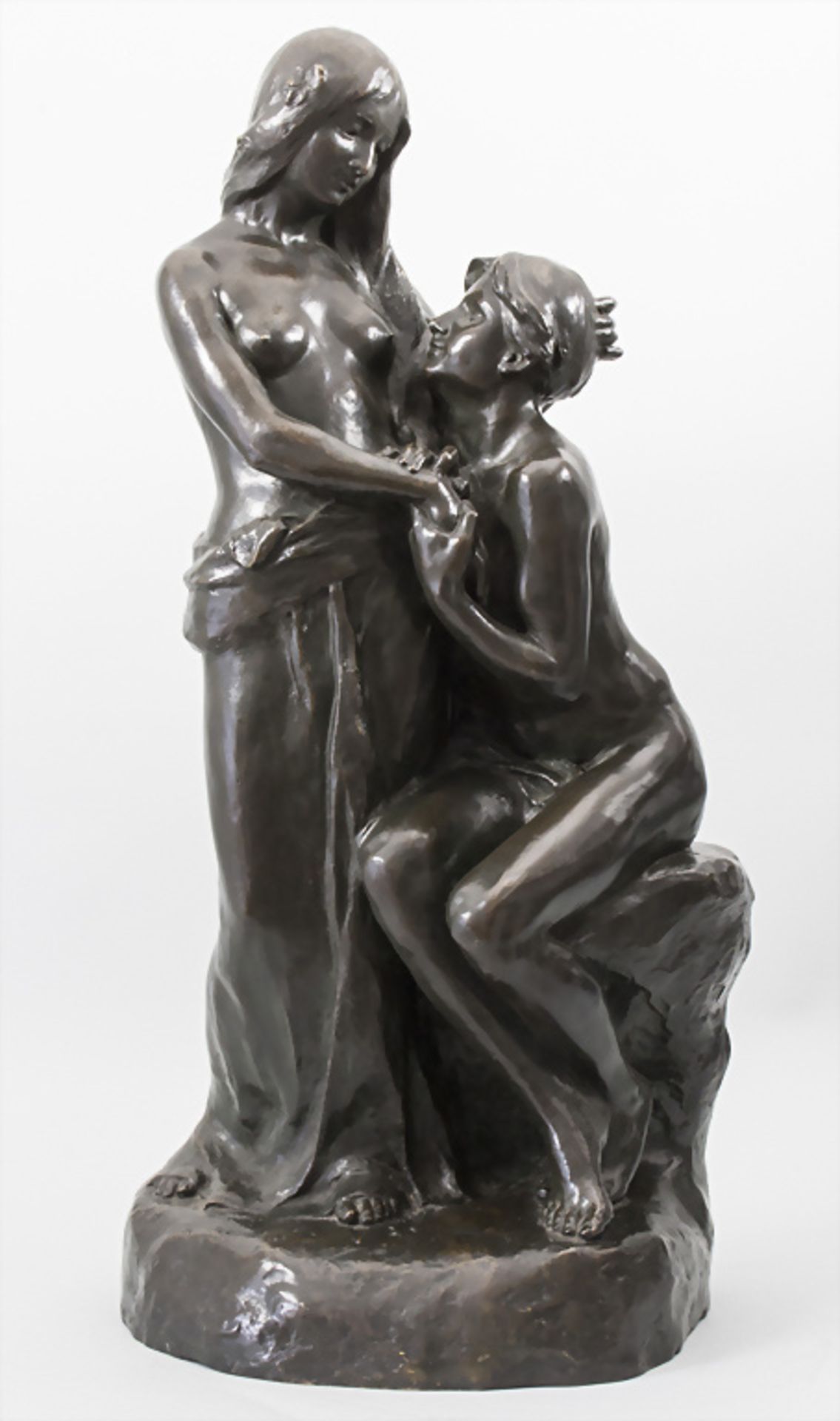 Joseph Ebstein (1881-1961), Liebespaar / The lovers, Paris, 1910 - Image 9 of 10