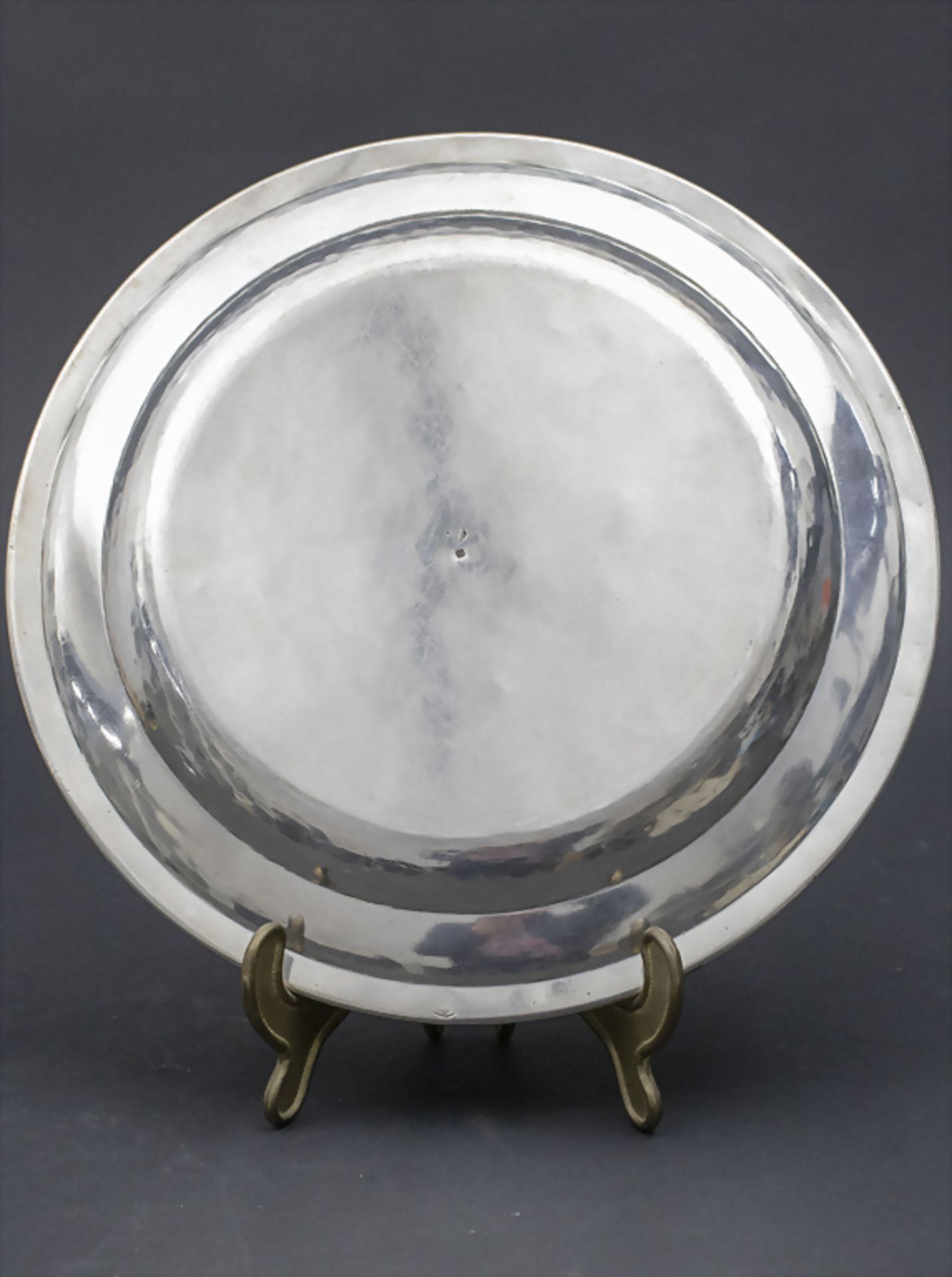 Runde Platte / A silver tray, Désiré Mousset, Paris, um 1865 - Bild 2 aus 5