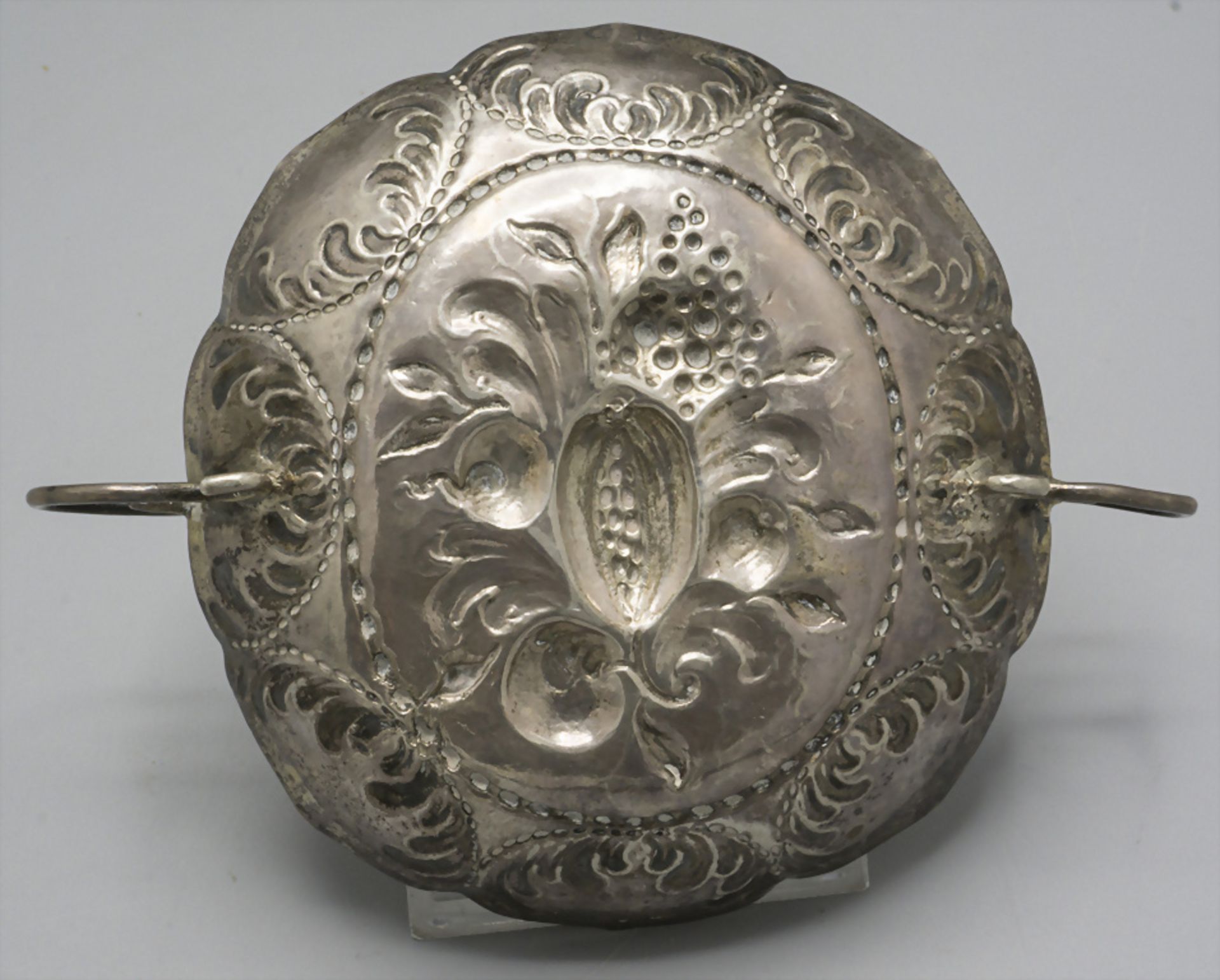Weinbrandschale / A silver brandy cup, Regensburg, um 1680 - Image 2 of 8