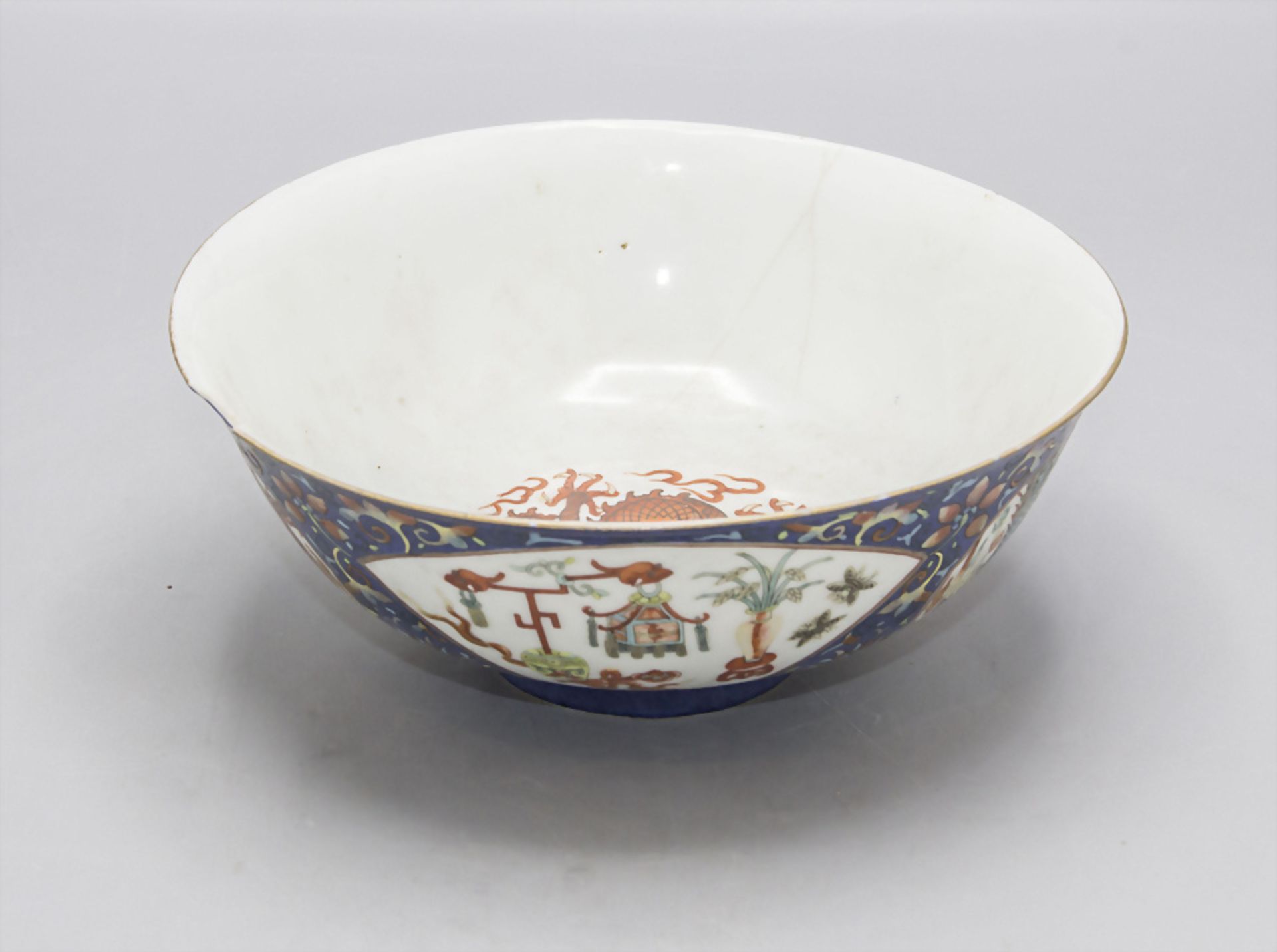 Kumme / A porcelain bowl, Qing-Dynastie (1644-1911), 18./19. Jh.