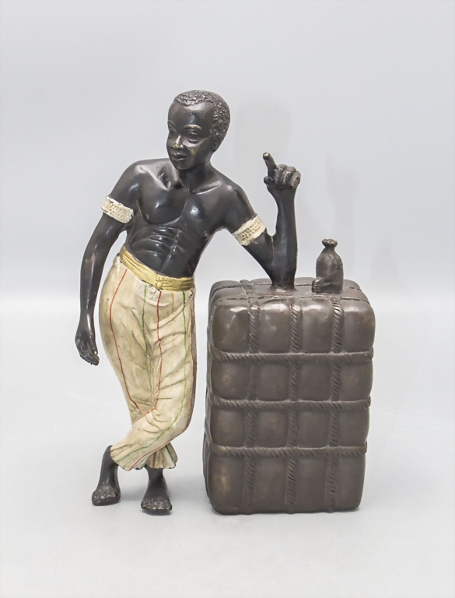 Wiener Bronze 'Afrikanischer Seemann' / A Vienna bronze sculpture 'An African sailor'