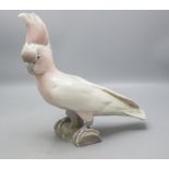 Jugendstil Vogelfigur 'Kakadu' / An Art Nouveau bird figure of a cockatoo, Gebrüder Heubach, ...