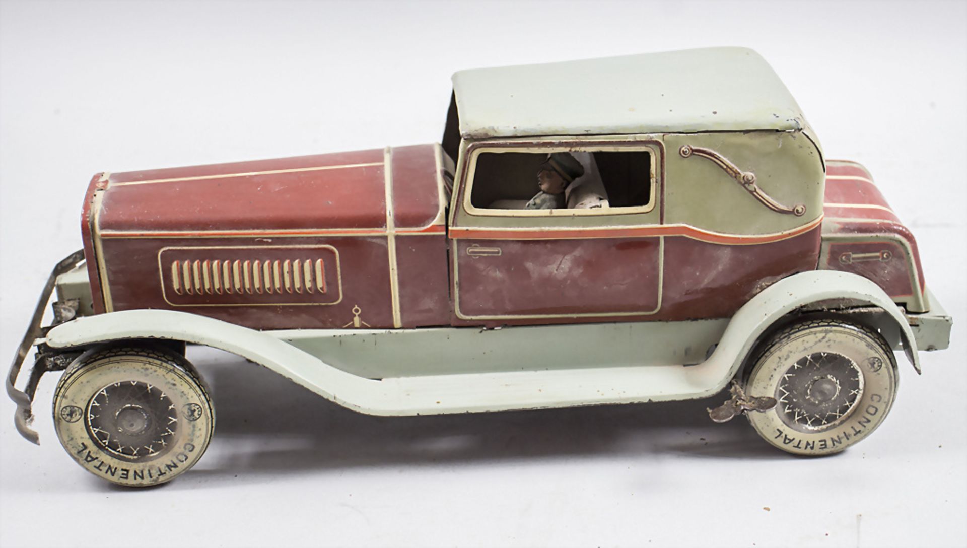 'Karl Bub Nürnberg Blech Limousine', Uhrwerk Aufzug, 20. Jh. - Bild 2 aus 9