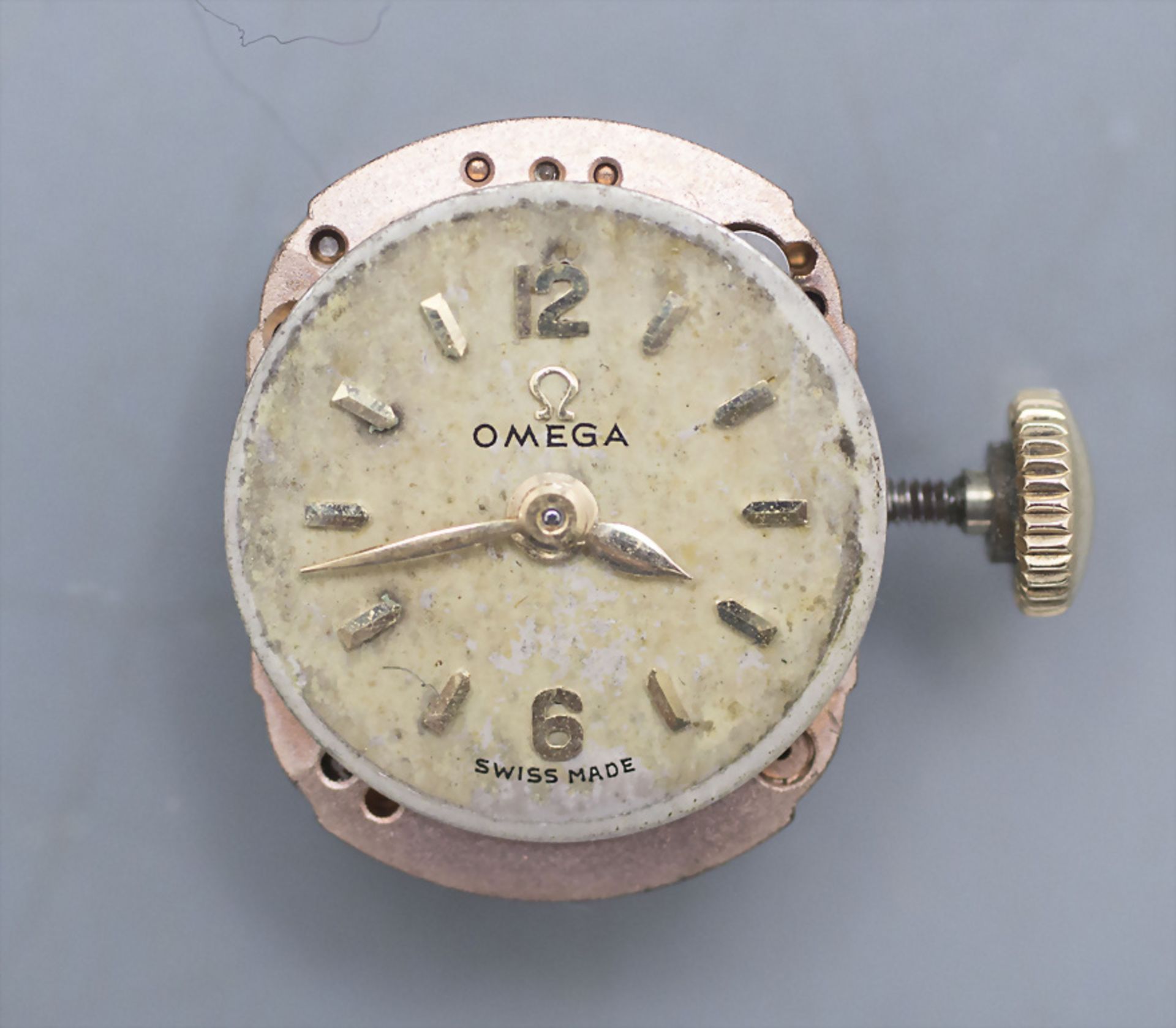 Damenarmbanduhr / An 18 ct gold ladies wristwatch, Omega, Swiss/Schweiz, um 1960 - Image 5 of 5