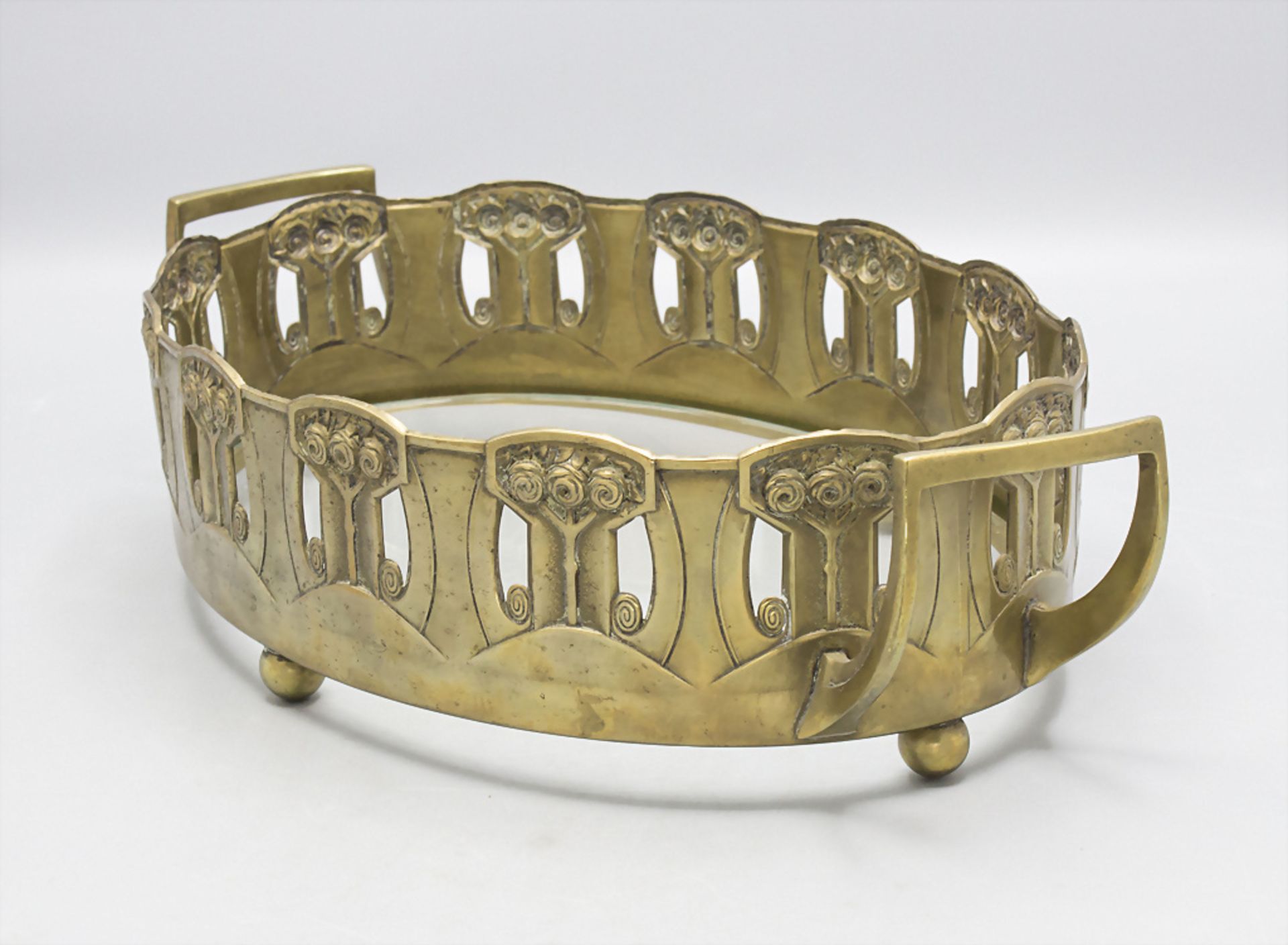 Jugendstil Jardiniere / An Art Nouveau centerpiece, um 1900 - Image 2 of 4