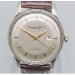 HAU IWC Automatik / A men's wristwatch, Schaffhausen, um 1953