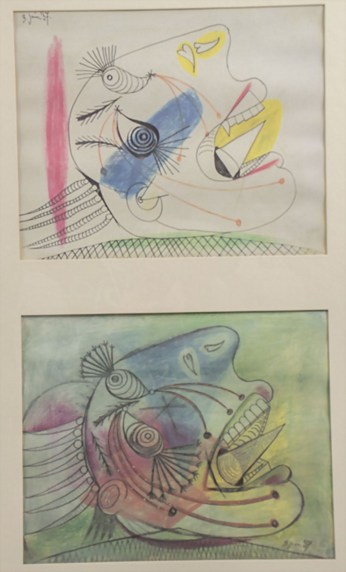 Pablo PICASSO (1881-1973), Konvolut 'Graphische Werke' / 'Graphic works', SPANDEM, Paris, 1990 - Bild 5 aus 11