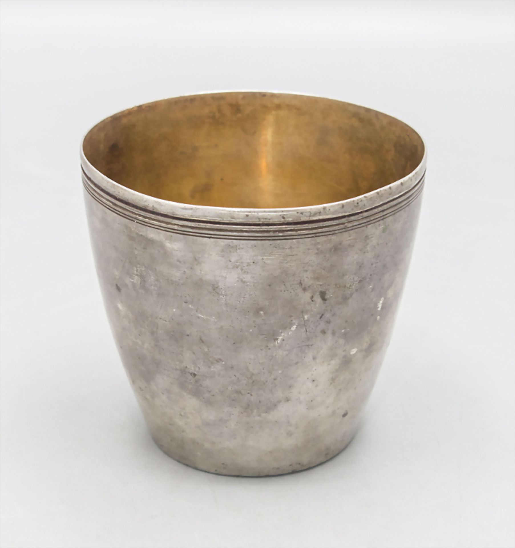 Empire Becher / A silver Empire beaker, Antonio Pereira Soares, Porto, 1810