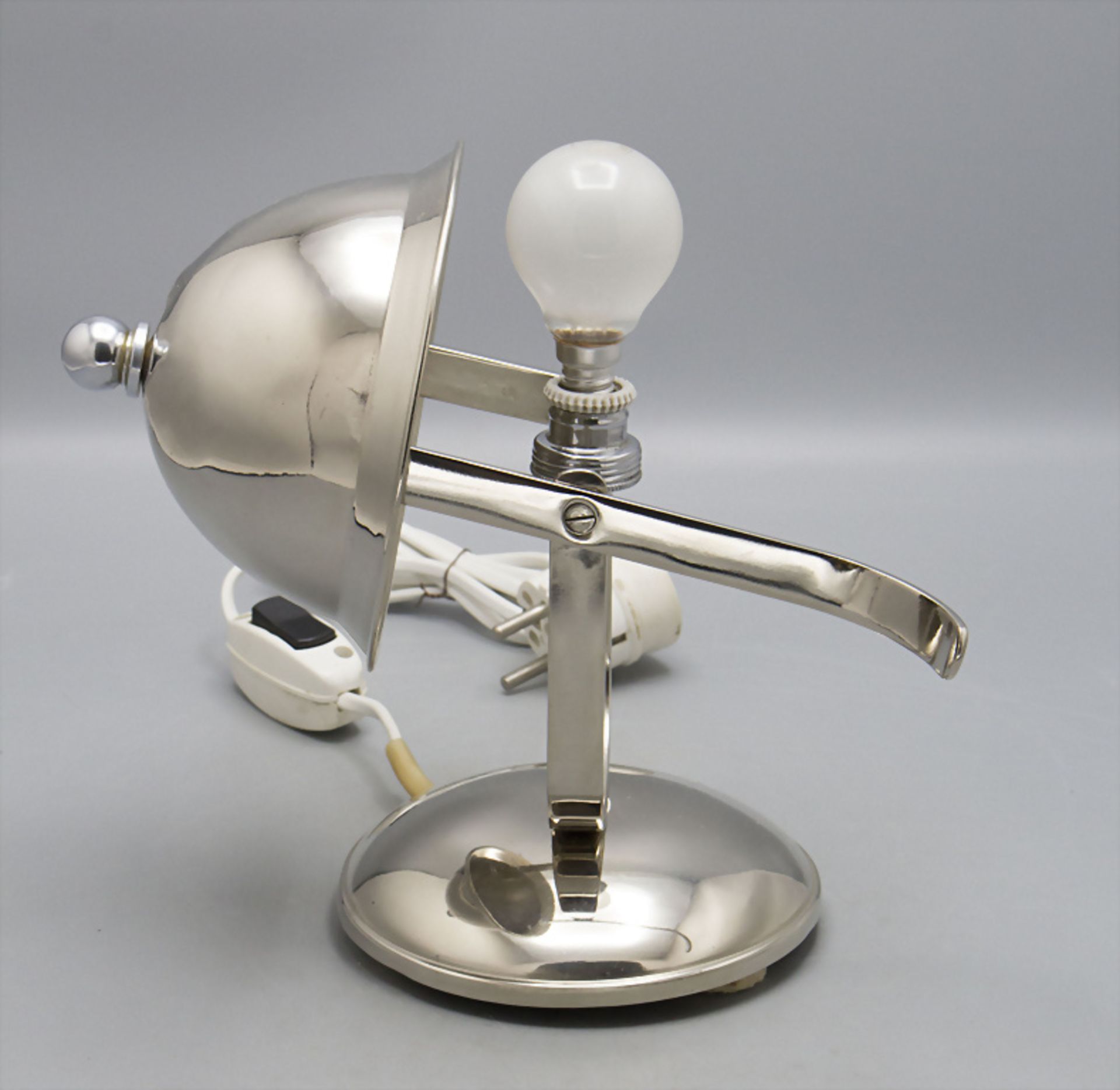 Schreibtischlampe / Designer-Lampe, um 1950 - Bild 2 aus 3